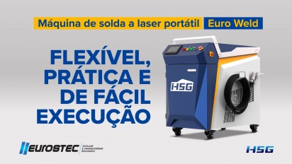 Solda a Laser Portátil Euro Weld Eurostec